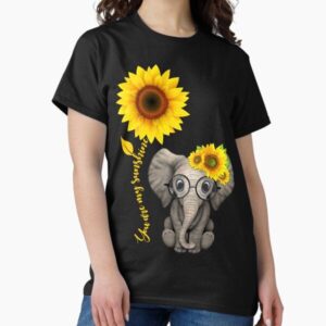 Elephant sunflower you are my sunshine